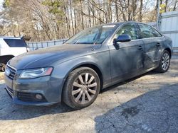 Salvage cars for sale at Austell, GA auction: 2011 Audi A4 Premium Plus