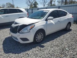 Salvage cars for sale at Riverview, FL auction: 2016 Nissan Versa S