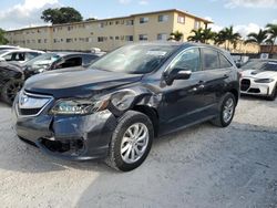 Salvage cars for sale at Opa Locka, FL auction: 2016 Acura RDX Technology