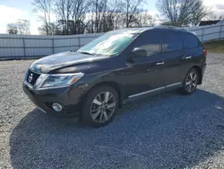 Salvage cars for sale at Gastonia, NC auction: 2014 Nissan Pathfinder S