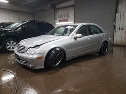 Salvage cars for sale at Elgin, IL auction: 2005 Mercedes-Benz C 240 4matic