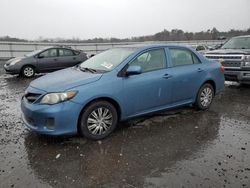 Salvage cars for sale at Fredericksburg, VA auction: 2013 Toyota Corolla Base