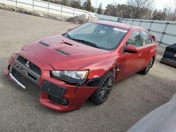 Mitsubishi evo Vehiculos salvage en venta: 2008 Mitsubishi Lancer Evolution MR