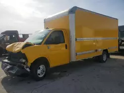 Salvage trucks for sale at Chicago Heights, IL auction: 2016 GMC Savana Cutaway G3500