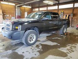 Salvage trucks for sale at Ebensburg, PA auction: 2005 Dodge Dakota Quattro