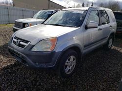 Salvage cars for sale at Portland, OR auction: 2004 Honda CR-V EX