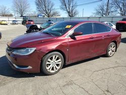 Salvage cars for sale at Moraine, OH auction: 2016 Chrysler 200 Limited