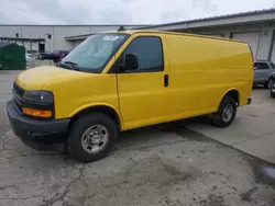 Salvage trucks for sale at Louisville, KY auction: 2021 Chevrolet Express G2500