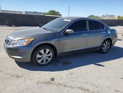 Salvage cars for sale at Orlando, FL auction: 2008 Honda Accord EXL