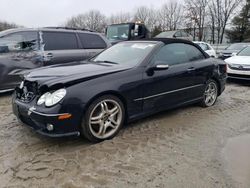 Salvage cars for sale at North Billerica, MA auction: 2009 Mercedes-Benz CLK 550