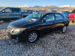 Salvage cars for sale at Magna, UT auction: 2009 Toyota Corolla Base