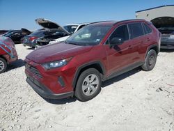 Salvage cars for sale at Taylor, TX auction: 2020 Toyota Rav4 LE