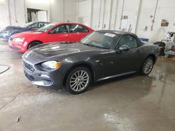 Salvage cars for sale at Madisonville, TN auction: 2018 Fiat 124 Spider Classica