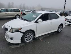 Salvage cars for sale at Exeter, RI auction: 2009 Toyota Corolla Base