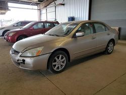 Salvage cars for sale from Copart American Canyon, CA: 2003 Honda Accord EX