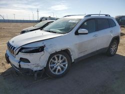 Salvage cars for sale at Greenwood, NE auction: 2016 Jeep Cherokee Limited