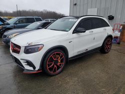 Salvage cars for sale at Windsor, NJ auction: 2018 Mercedes-Benz GLC 43 4matic AMG