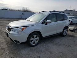 Salvage cars for sale at Albany, NY auction: 2015 Subaru Forester 2.5I Premium