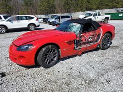 Salvage cars for sale at Gainesville, GA auction: 2003 Dodge Viper SRT-10