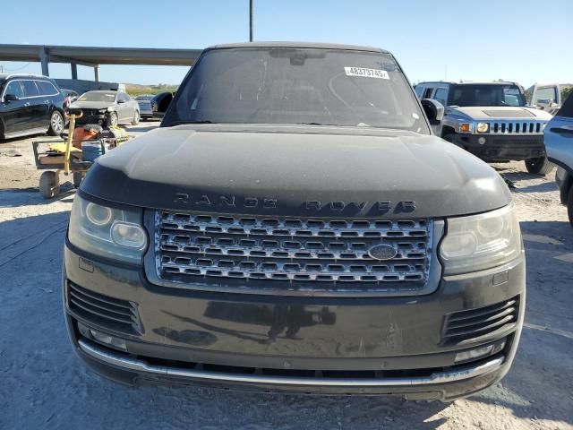 2016 Land Rover Range Rover Supercharged