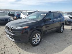 Salvage cars for sale at Magna, UT auction: 2017 Jeep Cherokee Limited