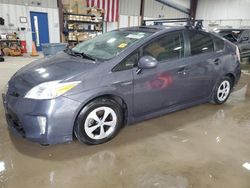 Salvage cars for sale at West Mifflin, PA auction: 2013 Toyota Prius