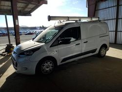 Salvage trucks for sale at American Canyon, CA auction: 2015 Ford Transit Connect XLT