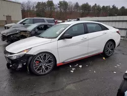 Salvage cars for sale at Exeter, RI auction: 2023 Hyundai Elantra N