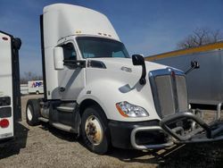 Salvage trucks for sale at Fort Wayne, IN auction: 2017 Kenworth Construction T680