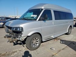 Salvage trucks for sale at Grand Prairie, TX auction: 2016 Chevrolet Express G2500