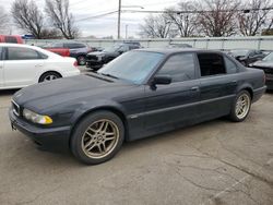 Salvage cars for sale at Moraine, OH auction: 2001 BMW 740 IL