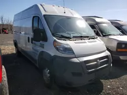 Salvage trucks for sale at Marlboro, NY auction: 2018 Dodge RAM Promaster 2500 2500 High