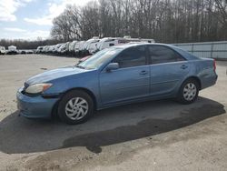 Salvage cars for sale at Glassboro, NJ auction: 2002 Toyota Camry LE