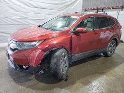 Salvage cars for sale at Candia, NH auction: 2017 Honda CR-V EXL