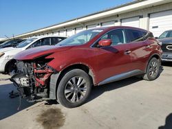 Salvage cars for sale at Louisville, KY auction: 2016 Nissan Murano S