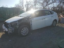 Salvage cars for sale at Baltimore, MD auction: 2012 Toyota Prius PLUG-IN