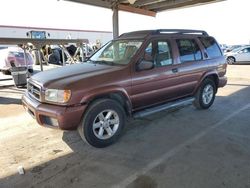 Salvage cars for sale at Hayward, CA auction: 2003 Nissan Pathfinder LE