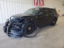 Salvage cars for sale at Lumberton, NC auction: 2023 Ford Explorer Police Interceptor