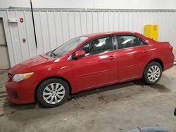 Carros salvage sin ofertas aún a la venta en subasta: 2013 Toyota Corolla Base