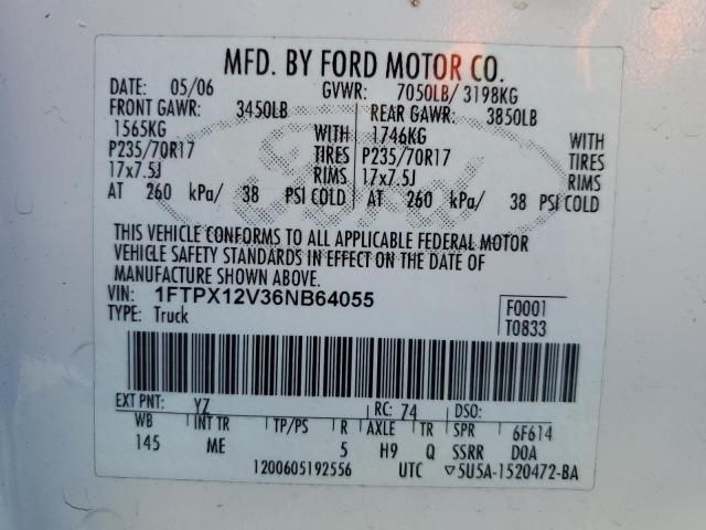 2006 Ford F150