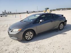 Salvage cars for sale at New Braunfels, TX auction: 2012 Honda Civic LX