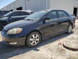 Salvage cars for sale at Jacksonville, FL auction: 2007 Toyota Corolla CE