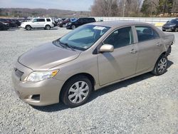 Salvage cars for sale at Concord, NC auction: 2010 Toyota Corolla Base