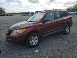 Salvage cars for sale at Riverview, FL auction: 2009 Hyundai Santa FE GLS