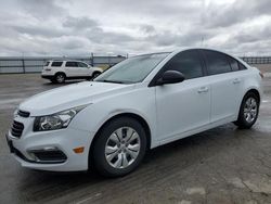 Carros salvage a la venta en subasta: 2016 Chevrolet Cruze Limited LS