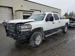 Salvage trucks for sale at Woodburn, OR auction: 2013 Chevrolet Silverado K3500 LT