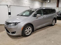 Salvage cars for sale at Milwaukee, WI auction: 2017 Chrysler Pacifica Touring L