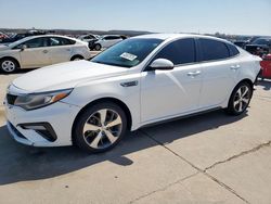 Salvage cars for sale at Grand Prairie, TX auction: 2019 KIA Optima LX