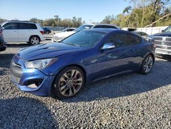 Salvage cars for sale at Riverview, FL auction: 2016 Hyundai Genesis Coupe 3.8 R-Spec