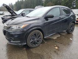 Salvage cars for sale at Arlington, WA auction: 2021 Honda HR-V Sport